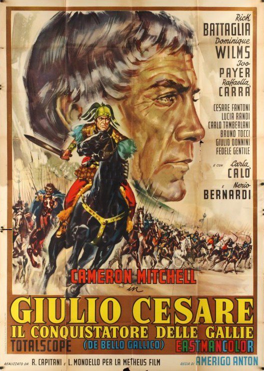 GIULIO CESARE, IL CONQUISTATORE DELLE GALLIE